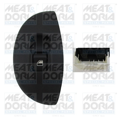 Switch, window regulator